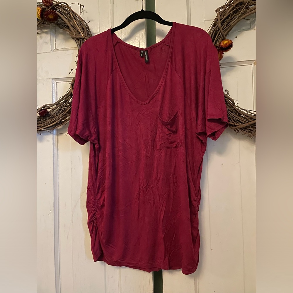 🌻Maurices Oversized Flowy T-shirt Juniors Size 1 (fits up to size 12)